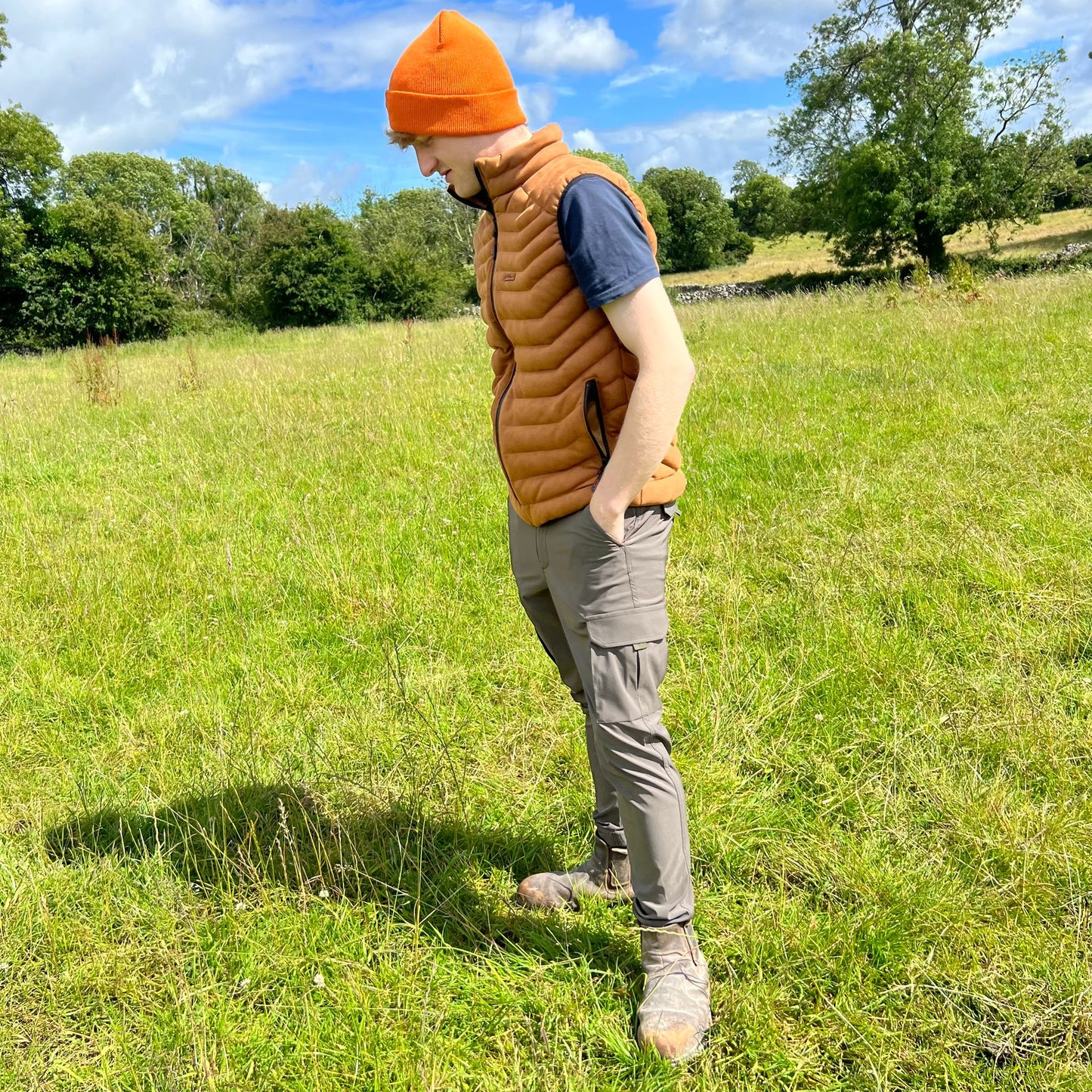 The Quilted Cowboy Vest for Farmers