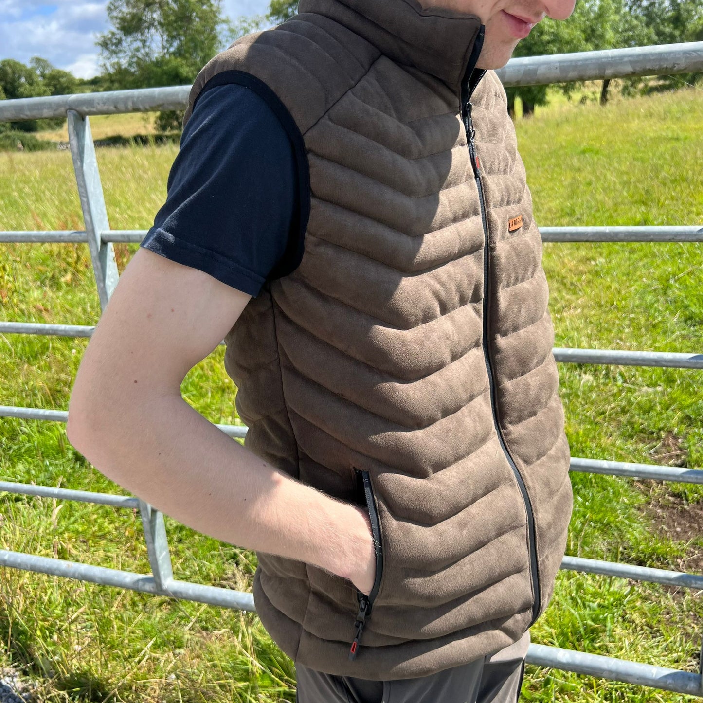 The Quilted Cowboy Vest for Farmers